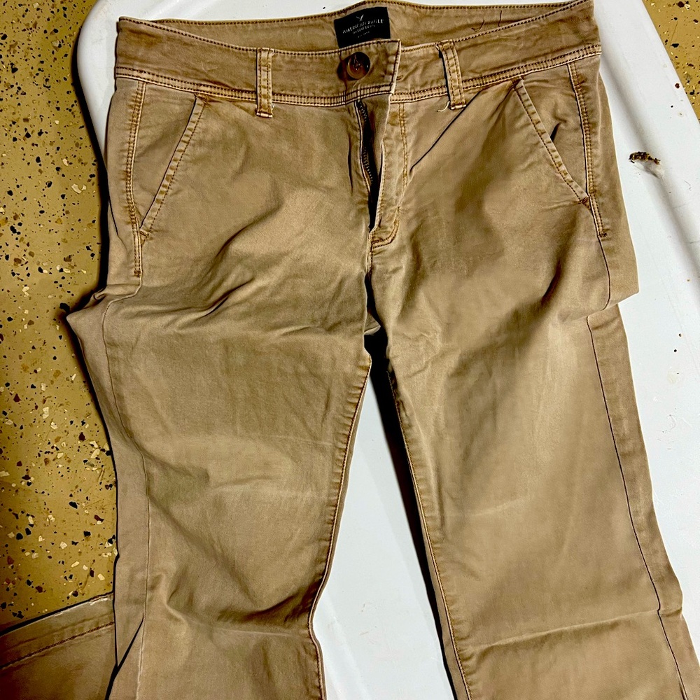 Slightly worn